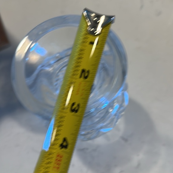 WATERFORD CUT CRYSTAL Glass 7" VASE - BALLINA/DIAMOND CUT PATTERN Signed - Picture 9 of 10